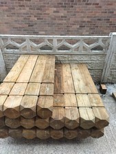 Timber fence posts for sale  WIGAN