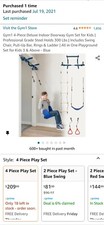 Gym1 4piece indoor for sale  South Hadley