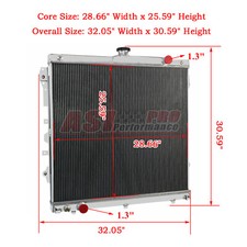 Row aluminum radiator for sale  Chino