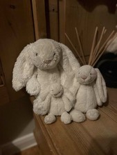 Jellycat cream bunnies for sale  DEREHAM