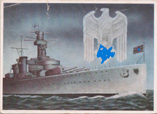 Künstler postkarte panzerschi gebraucht kaufen  Hamburg