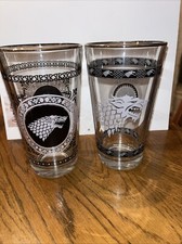 Usado, Copos de bebida Game Of Thrones Black Sea Wolf Crown Royal Barware 2 comprar usado  Enviando para Brazil
