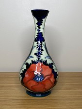 Moorcroft tall poppy for sale  DERBY