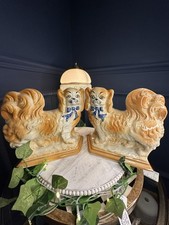 Pair vintage staffordshire for sale  LEICESTER