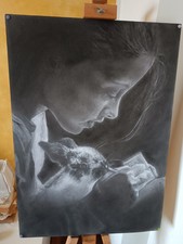 Disegno matita carboncino usato  Vigevano