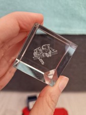 Glaswürfel dekoration katze gebraucht kaufen  Berlin