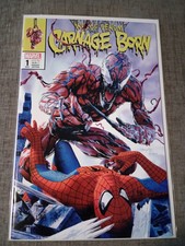 Web of Venom Carnage Born 1 Mike Mayhew Trade Dress Variant Marvel LTD 1000 comprar usado  Enviando para Brazil