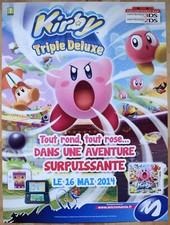 Pôster promocional Kirby Triple Deluxe RARO 2DS 3DS comprar usado  Enviando para Brazil