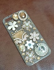  Capa luxo strass diamante iPhone 4S, usado comprar usado  Enviando para Brazil