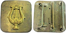 Plaque ceinturon baudrier d'occasion  France