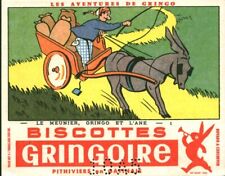 Buvard vintage biscottes d'occasion  France