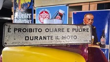 Insegna litografata proibito usato  Vigevano