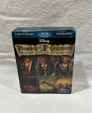 Disney Pirates of the Caribbean 3-Movie Hi-Def Blu-ray Collection Box Set comprar usado Disney Pirates of the Caribbean 3-Movie Hi-Def Blu-ray Collection Box Set comprar usado  Enviando para Brazil