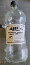 Vintage glass listerine for sale  Palmyra