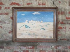 Peinture huile toile d'occasion  Claye-Souilly