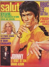 Używany, SALUT MAGAZINE N° 70 - 1978 SYLVIE VARTAN JOHNNY HALLYDAY ERIC CHARDEN BRUCE LEE na sprzedaż  Wysyłka do Poland