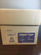 Impressora matricial de pontos 9,5 X 11 papel impressão computador alimentação contínua Alliance comprar usado  Enviando para Brazil