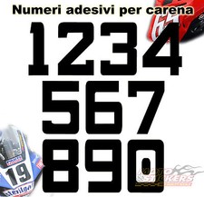 Numeri adesivi uso usato  Agropoli