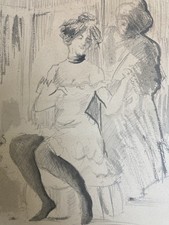 Dessin original portrait d'occasion  Toulouse-
