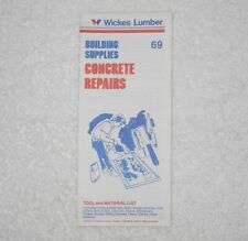Wickes lumber booklet for sale  Nanticoke