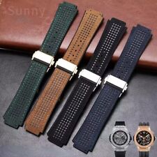 Pulseira de relógio de silicone couro fosco premium 26*19 mm compatível com Hublot Big Bang comprar usado  Enviando para Brazil