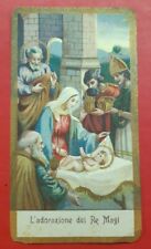 Antico santino adorazione usato  Urbino
