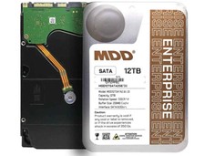 Disco duro empresarial MDD 12 TB 7200 RPM MDD12TSATA25672E 256 MB SATA 6 Gb/s 3,5" segunda mano  Embacar hacia Mexico