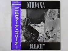 Nirvana Bleach Geffen Records MVJG-25002 Japan  VINYL LP OBI comprar usado  Enviando para Brazil