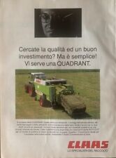 Claas quadrant pubblicità usato  Santa Croce sull'Arno