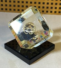 Skulptur glas würfel gebraucht kaufen  Mainz