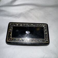 Victorian silver snuff for sale  WIMBORNE