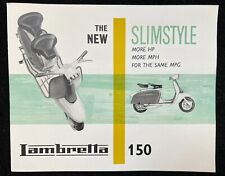 Lambretta original slimstyle for sale  WESTON-SUPER-MARE