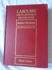 Larousse encyclopédique coule d'occasion  Meaux