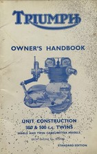 Triumph unit construction for sale  EXETER