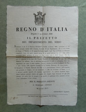 Regno italia 1806 usato  Sarezzo