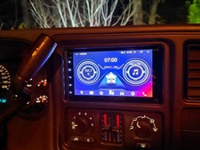 GPS estéreo rádio carro Carplay Android 15 para Chevy Silverado 1500 2500 2003-2006 comprar usado  Enviando para Brazil