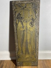 Placa de latão Sir Thomas Bullen AD 1538 Hever Kent England 20 1/2" comprar usado  Enviando para Brazil
