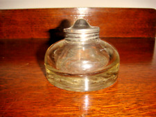 Antique glass inkwell for sale  PONTEFRACT