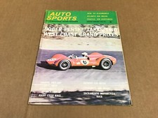 Revista Vintage Auto Sports International Racing - Janeiro-Fevereiro 1963 comprar usado  Enviando para Brazil