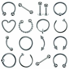 Nasenpiercing piercing edelsta gebraucht kaufen  Soest