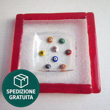 Piattino vetro murano usato  Italia