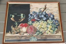Vintage completed needlepoint for sale  FORDINGBRIDGE