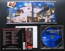 CD The Moody Blues Caught Live +5 1997 ALEMANHA/JAPÃO com OBI 820 161-2/POCD-9514 comprar usado  Enviando para Brazil