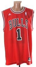 CAMISA DE BASQUETE NBA CHICAGO BULLS 2012 #1 ROSA ADIDAS TAMANHO L ADULTO comprar usado  Enviando para Brazil