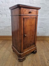 Antique mahogany bedside for sale  BLYTH