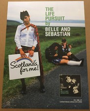 BELLE AND SEBASTIAN Raro 2006 PÔSTER PROMOCIONAL para Life CD EUA 18x24 Nunca Exibido comprar usado  Enviando para Brazil