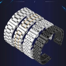 Pulseira de relógio de pulso ajuste MIDO Multifort M005 Commander Baroncelli M8600 comprar usado  Enviando para Brazil