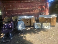 Vintage salon chairs for sale  Rathdrum