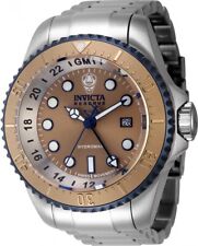 Relógio masculino Invicta Hydromax mostrador marrom aço inoxidável - 45476 comprar usado  Enviando para Brazil