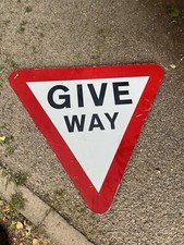 Retro give way for sale  WATFORD